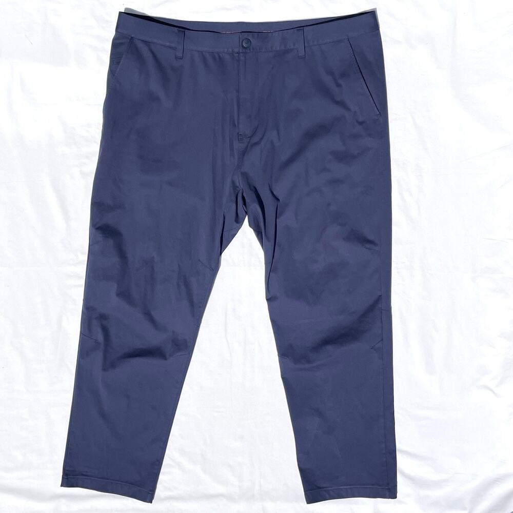 Rhône Commuter Pants Mens 42 Navy Blue Performance Chino 42X30